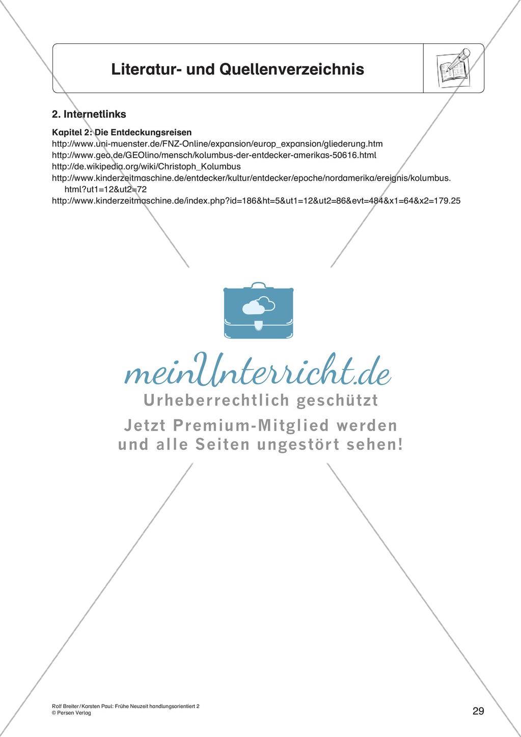 Die Frühe Neuzeit: Die Entdeckungsreisen Preview 31