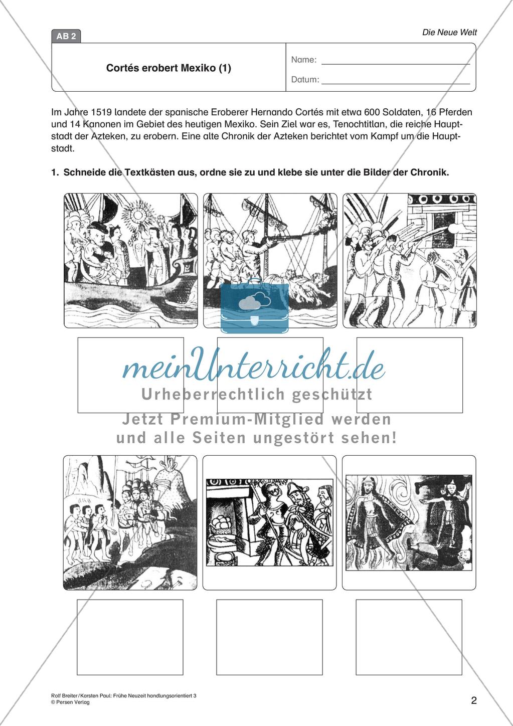 Die frühe Neuzeit: Die neue Welt Preview 4