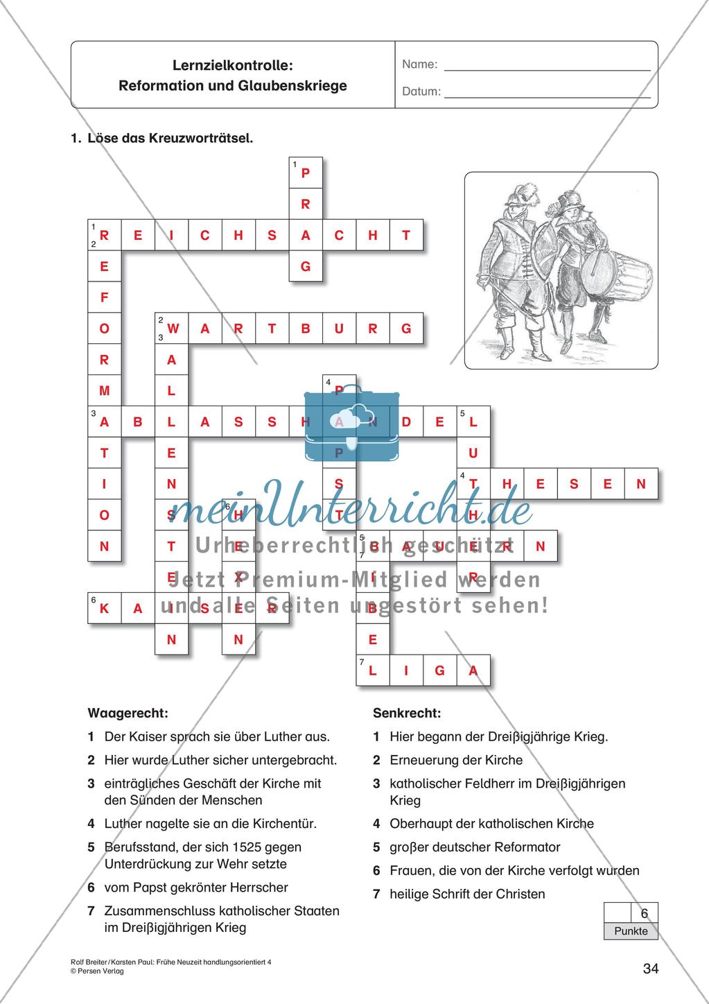 Die frühe Neuzeit: Die Reformation und die Glaubenskriege Preview 36