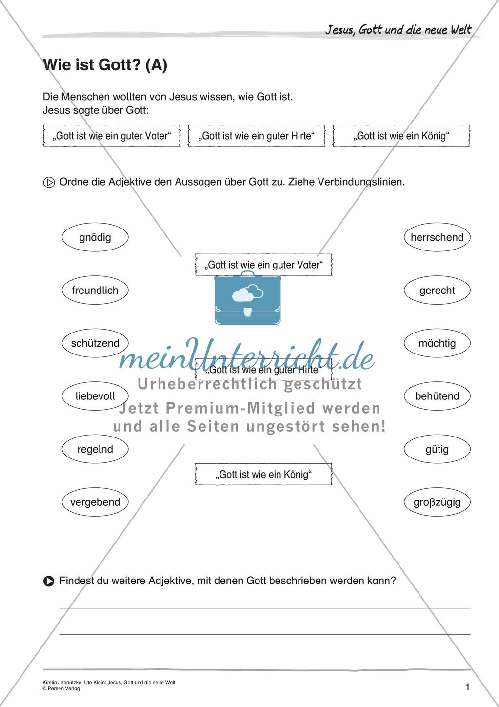 Gottesvorstellungen und Gleichnisse Preview 3