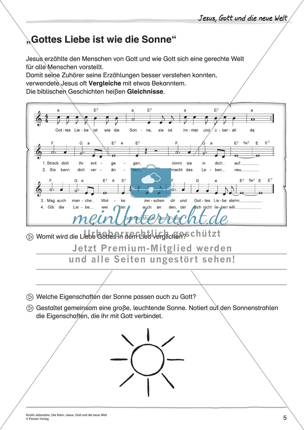 Gottesvorstellungen und Gleichnisse Preview 7