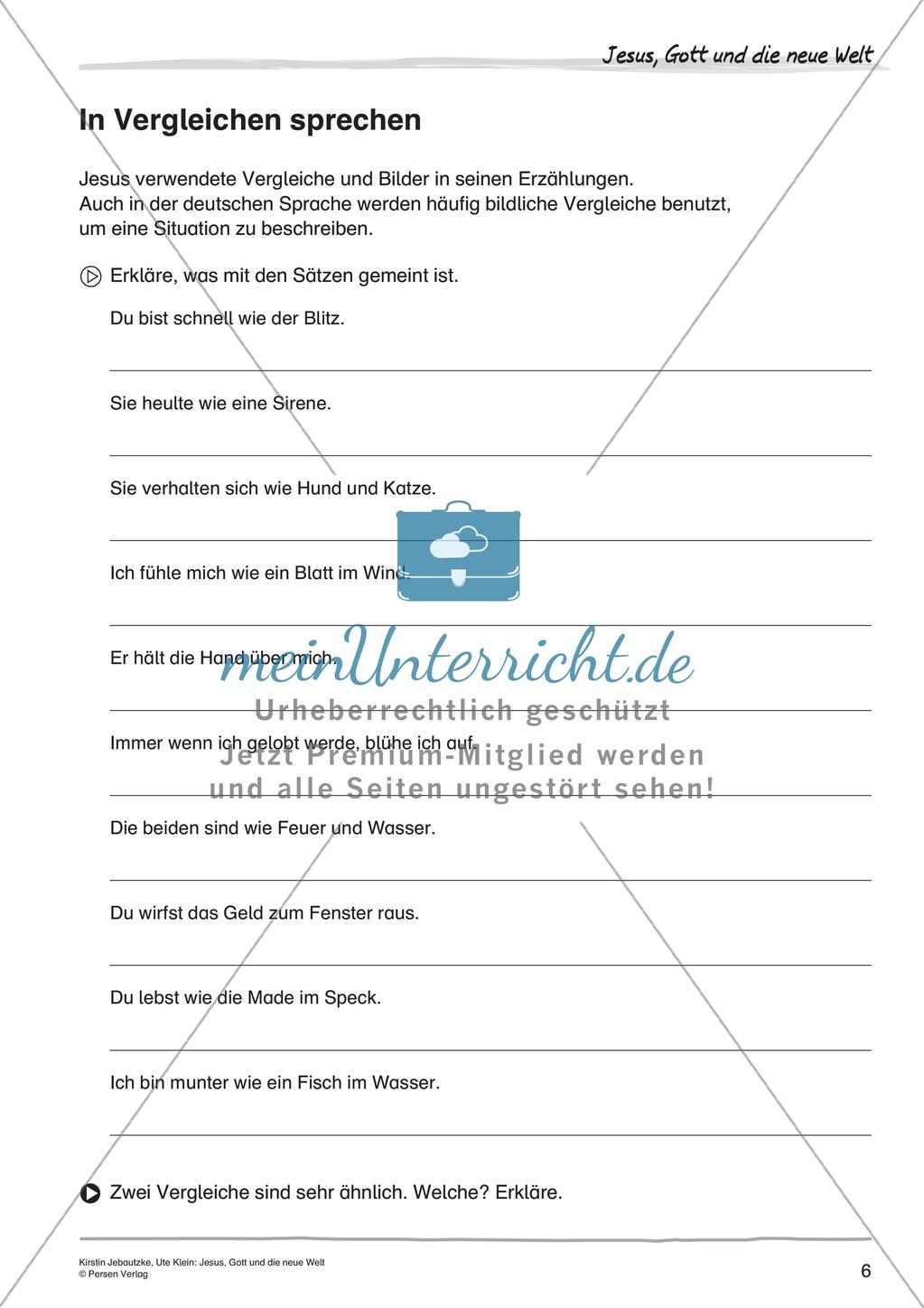 Gottesvorstellungen und Gleichnisse Preview 8