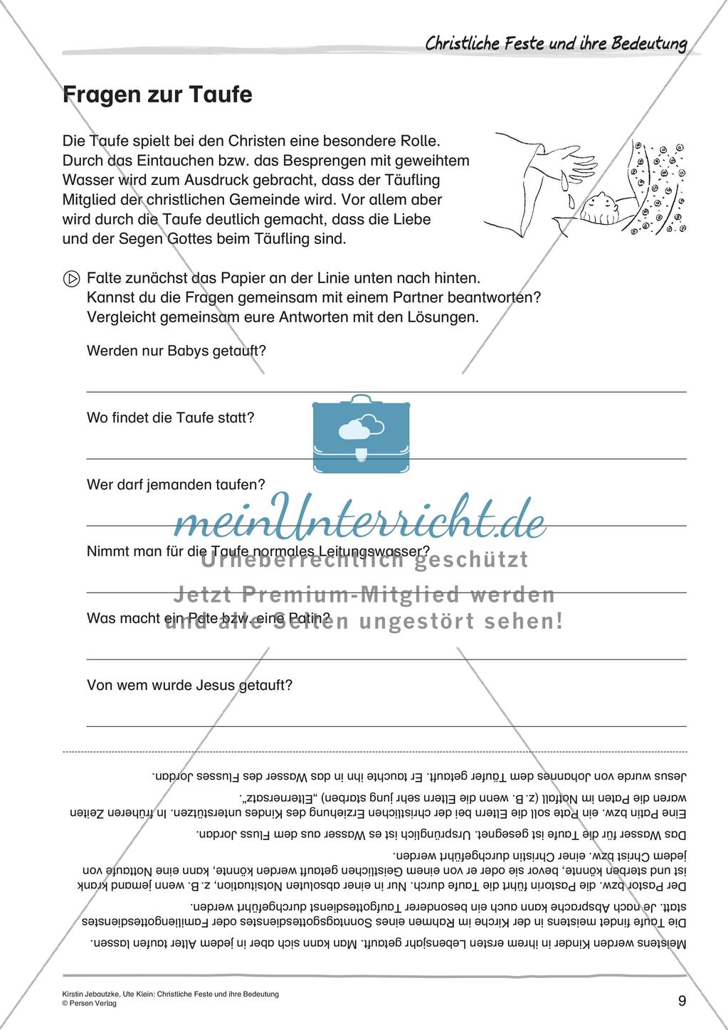 Christliche Feste und ihre Bedeutung Preview 11