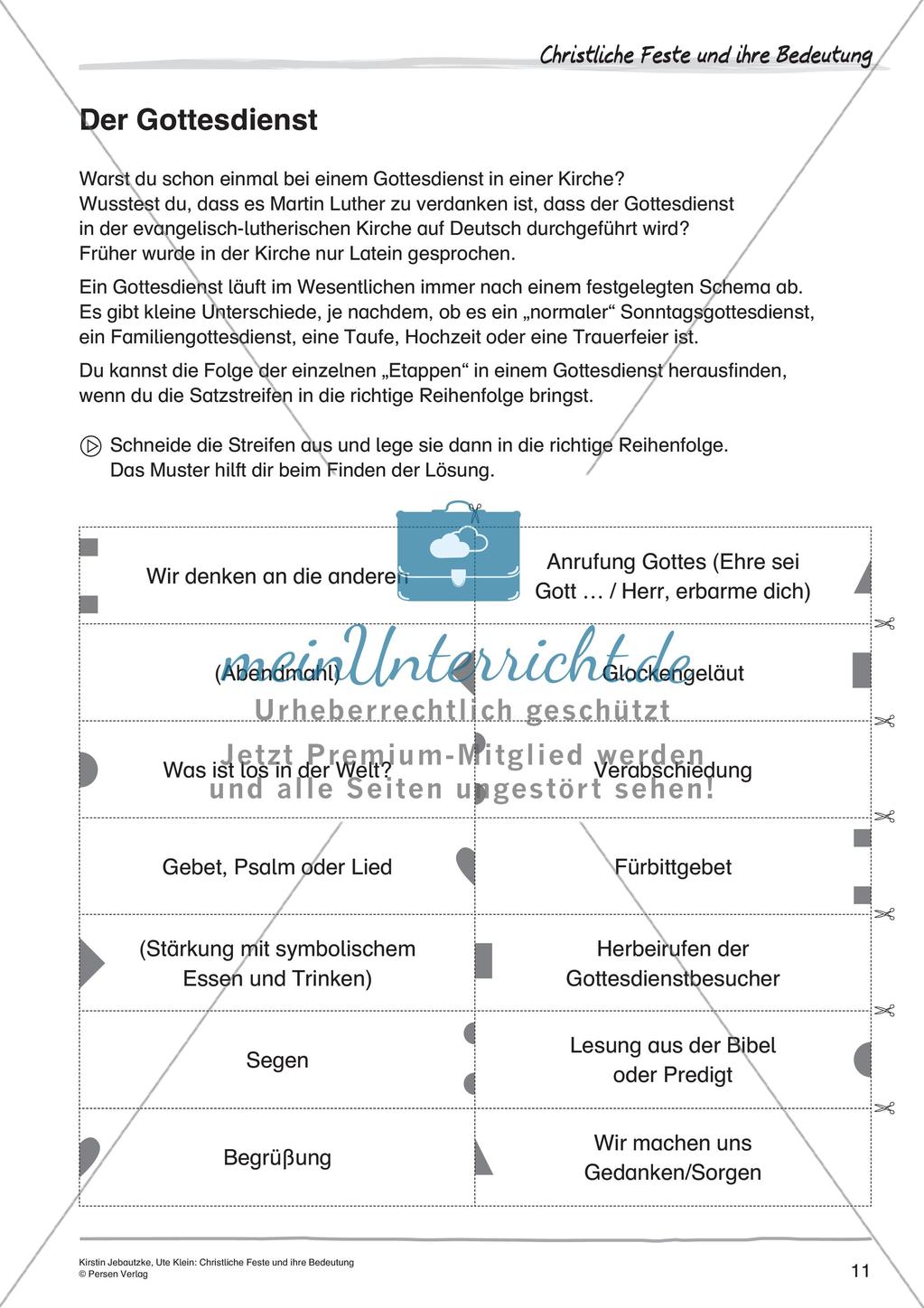 Christliche Feste und ihre Bedeutung Preview 13