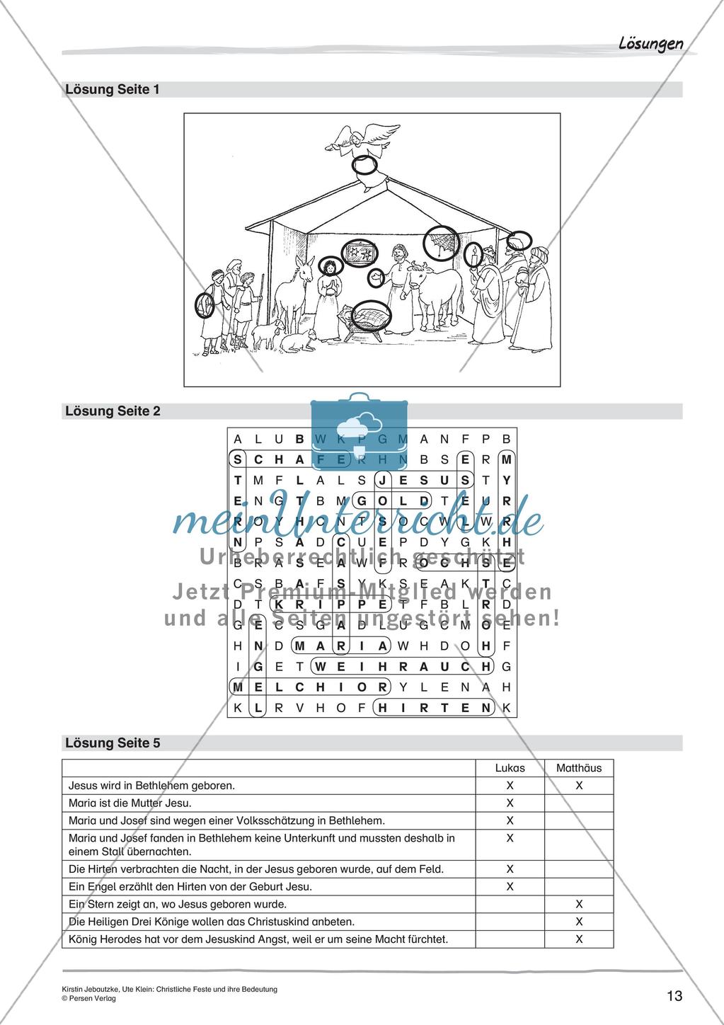 Christliche Feste und ihre Bedeutung Preview 15