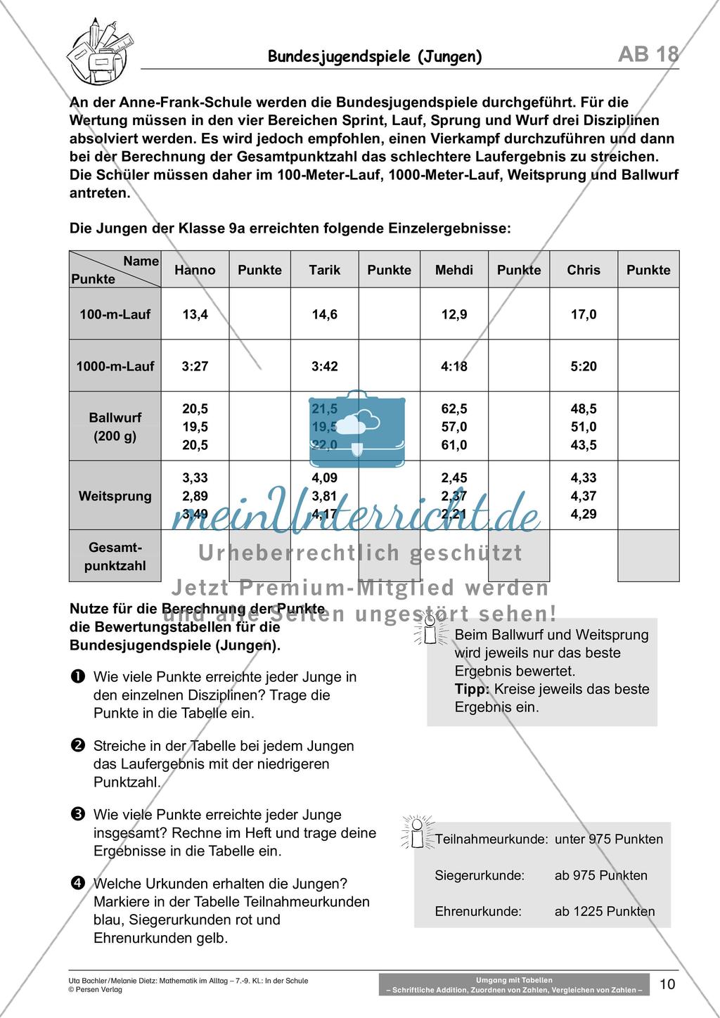 Mathematik im Alltag: In der Schule Preview 12
