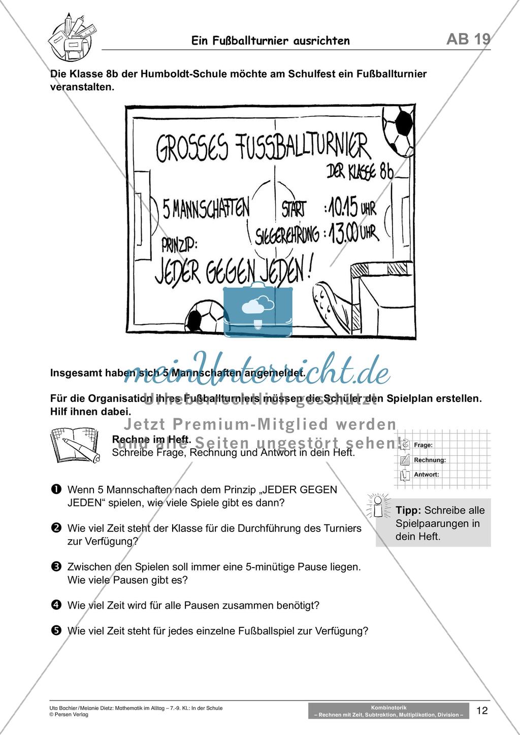Mathematik im Alltag: In der Schule Preview 14
