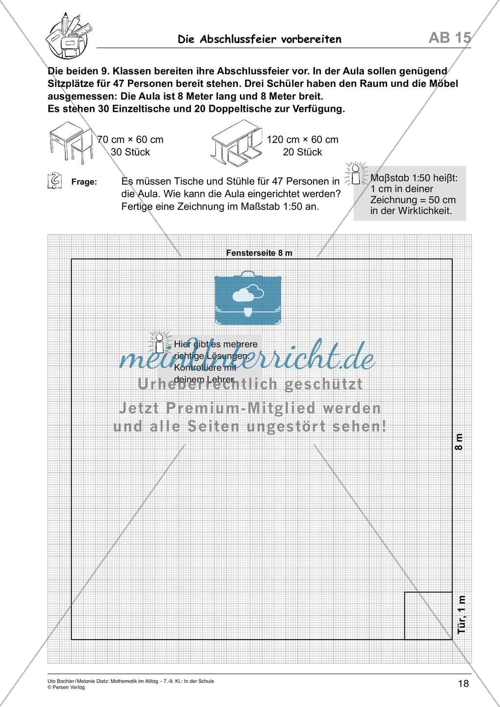 Mathematik im Alltag: In der Schule Preview 20