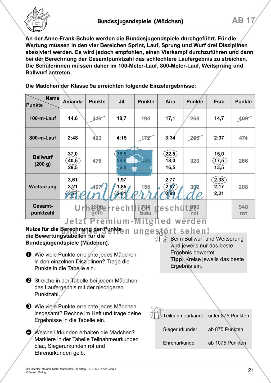 Mathematik im Alltag: In der Schule Preview 23