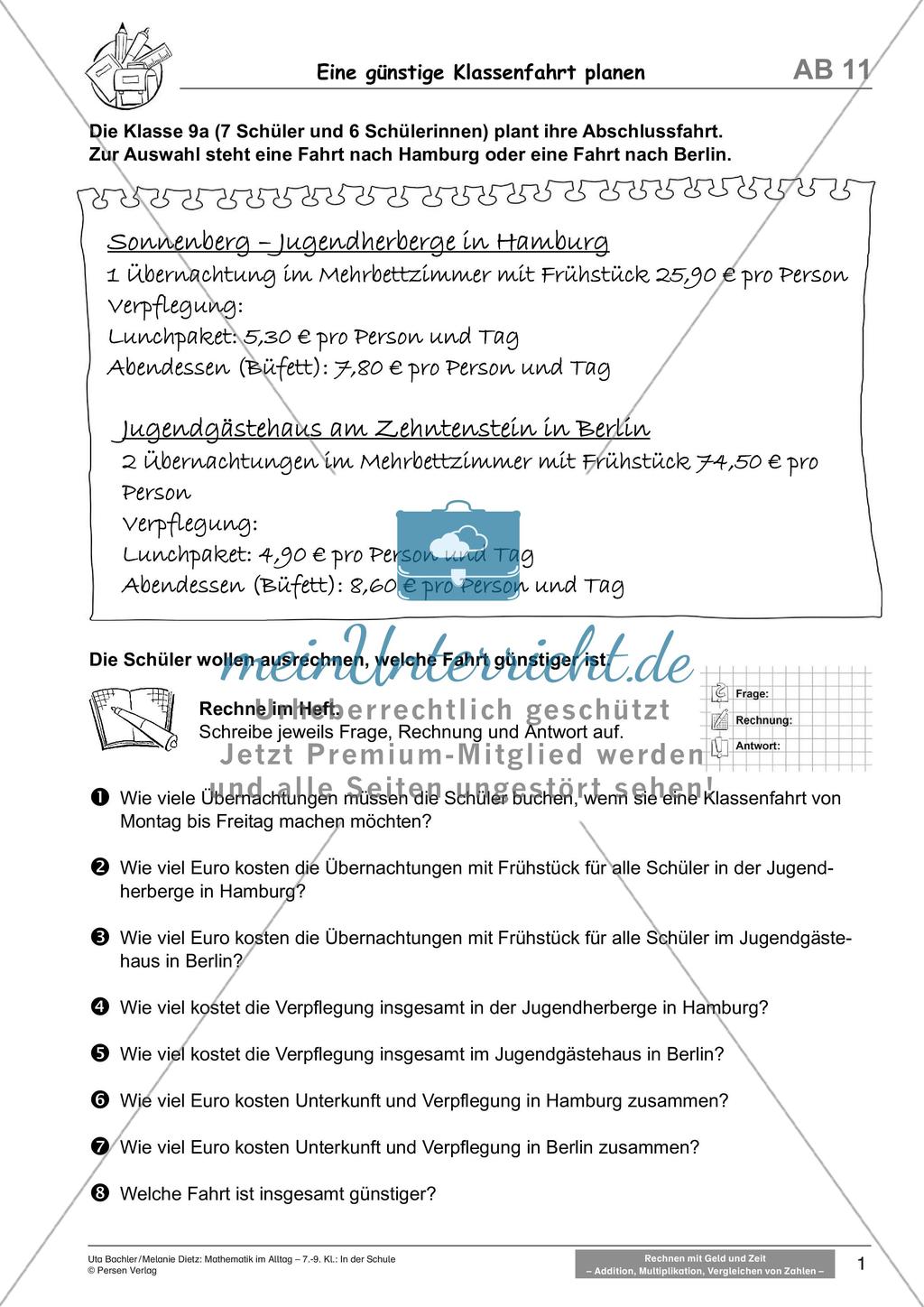 Mathematik im Alltag: In der Schule Preview 3