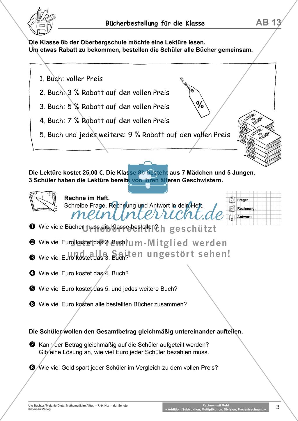 Mathematik im Alltag: In der Schule Preview 5