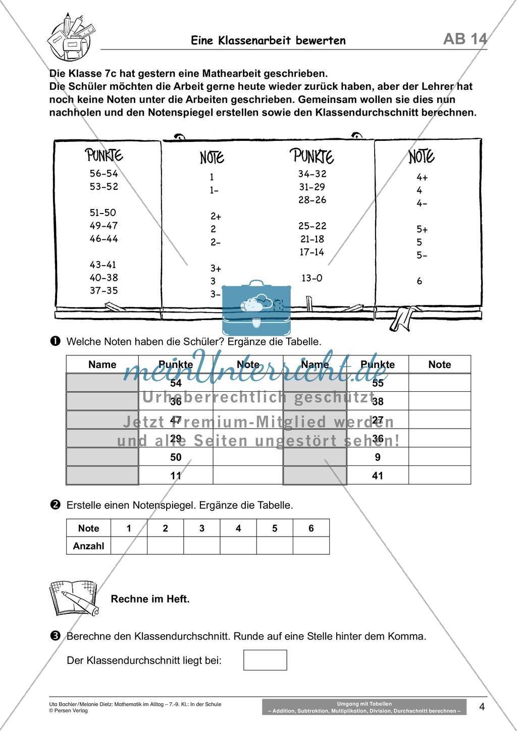 Mathematik im Alltag: In der Schule Preview 6