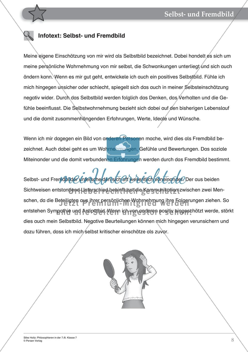 Philosophieren: Selbst- und Fremdbild Preview 10
