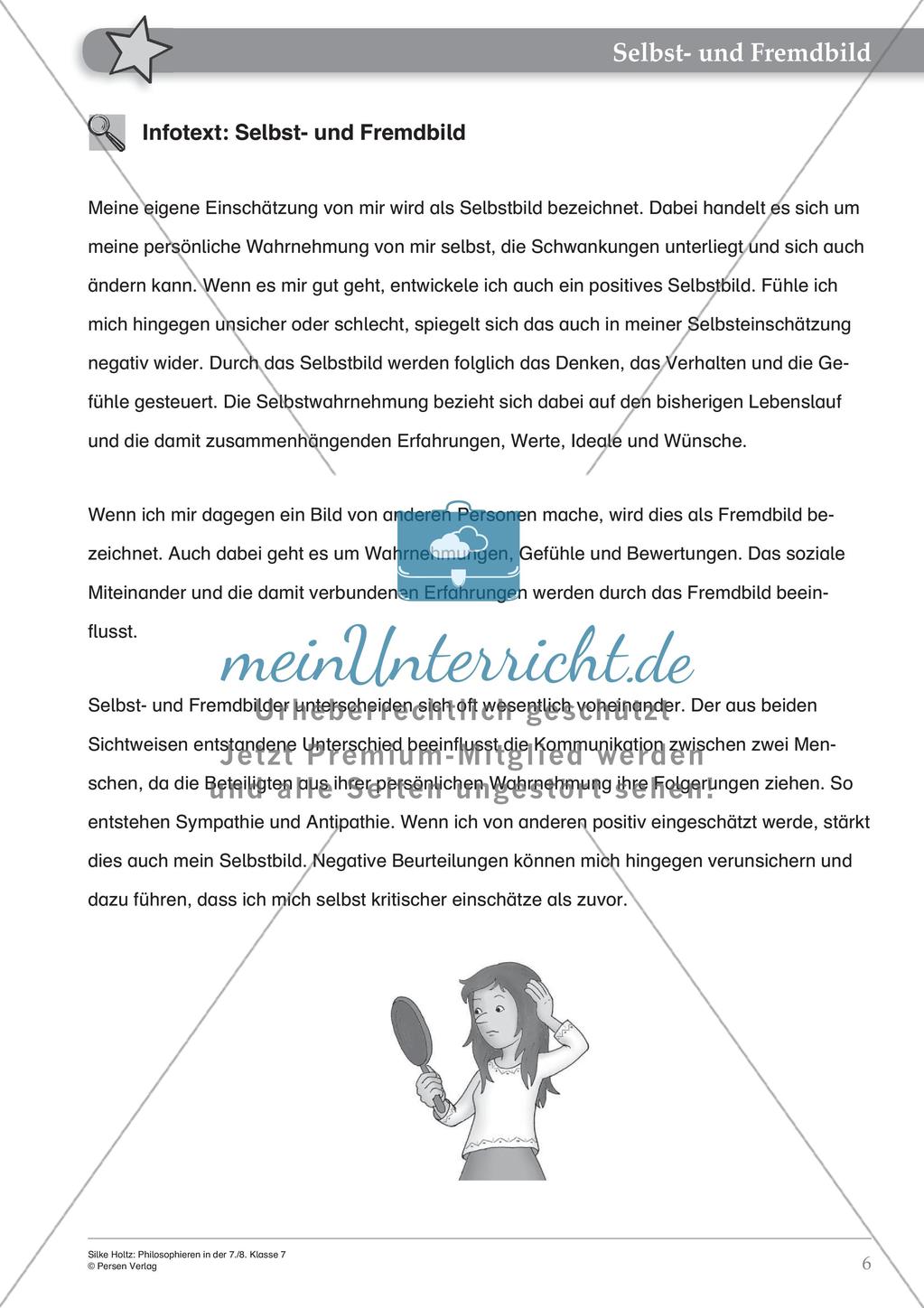 Philosophieren: Selbst- und Fremdbild Preview 8