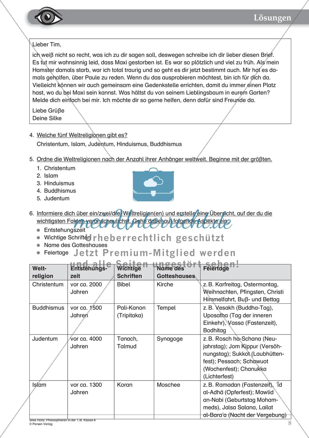 Philosophieren: Gottesvorstellungen Preview 12