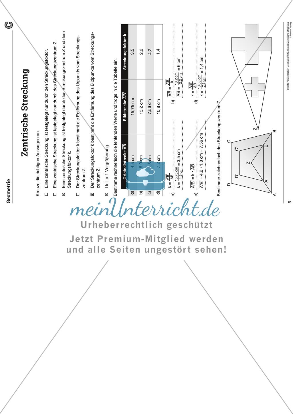 Die zentrische Streckung Preview 8