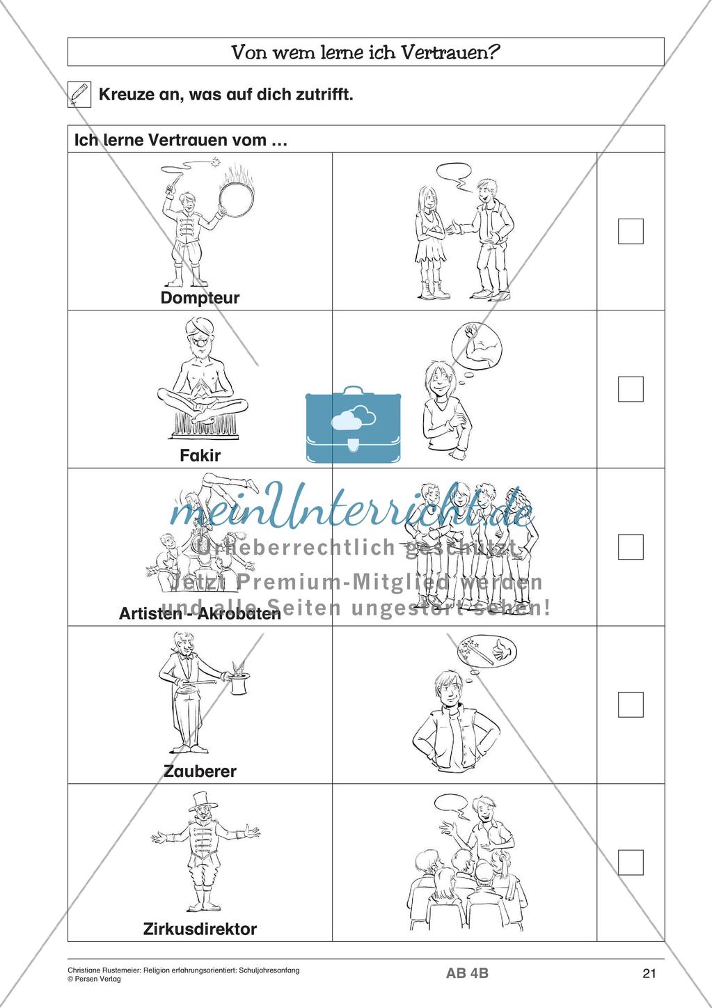 Religion erfahrungsorientiert: Schuljahresanfang Preview 23