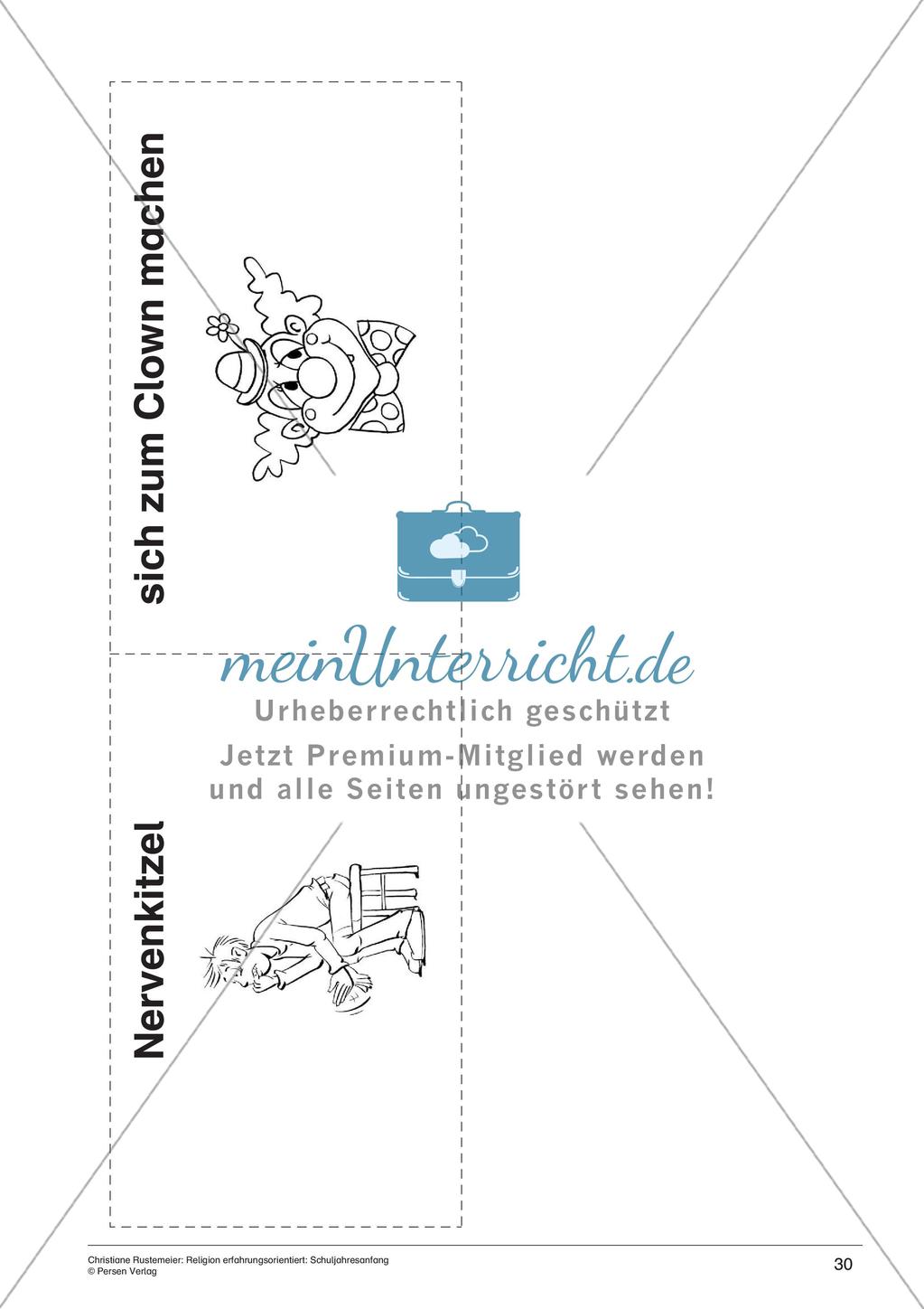 Religion erfahrungsorientiert: Schuljahresanfang Preview 32