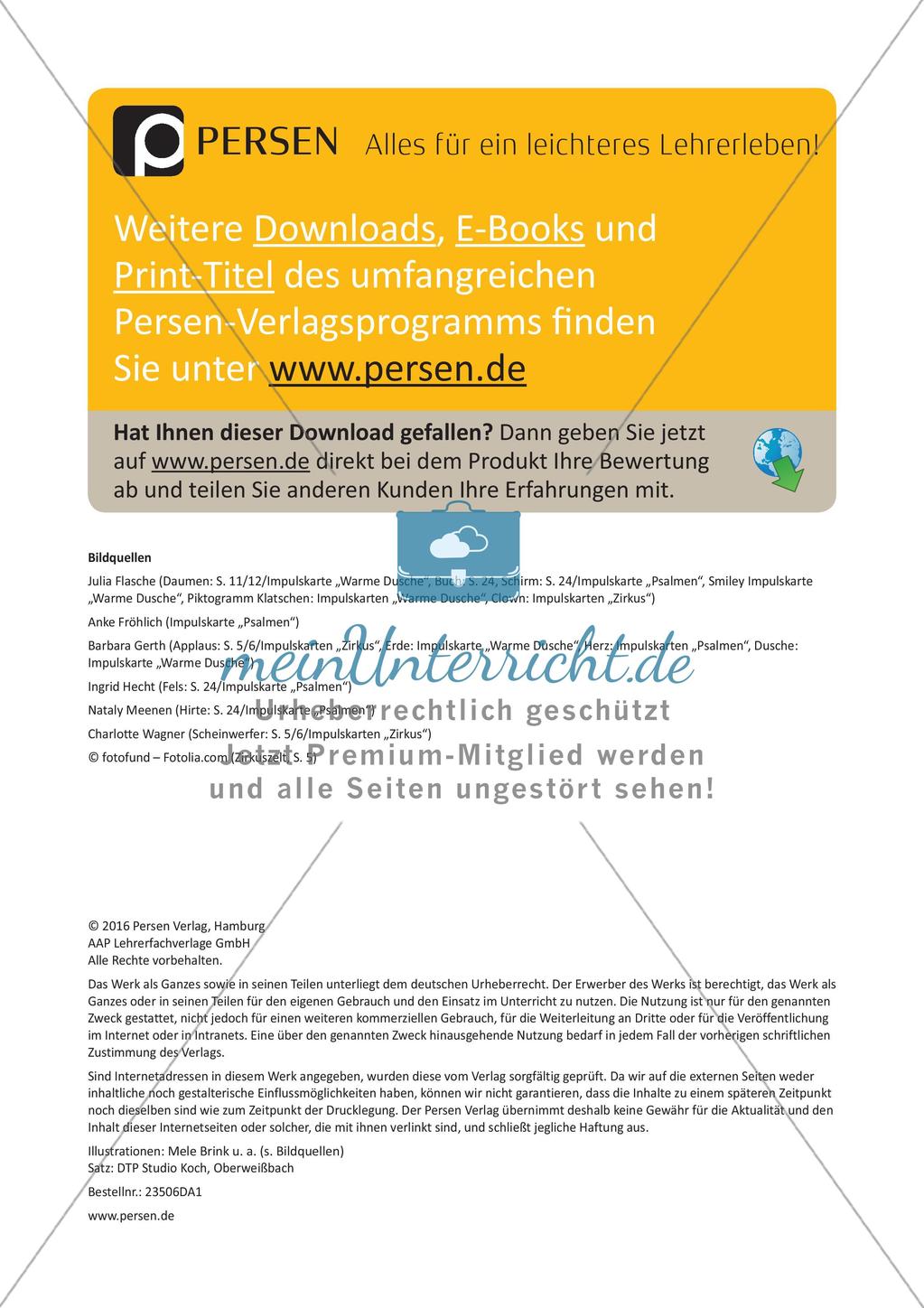 Religion erfahrungsorientiert: Schuljahresanfang Preview 33