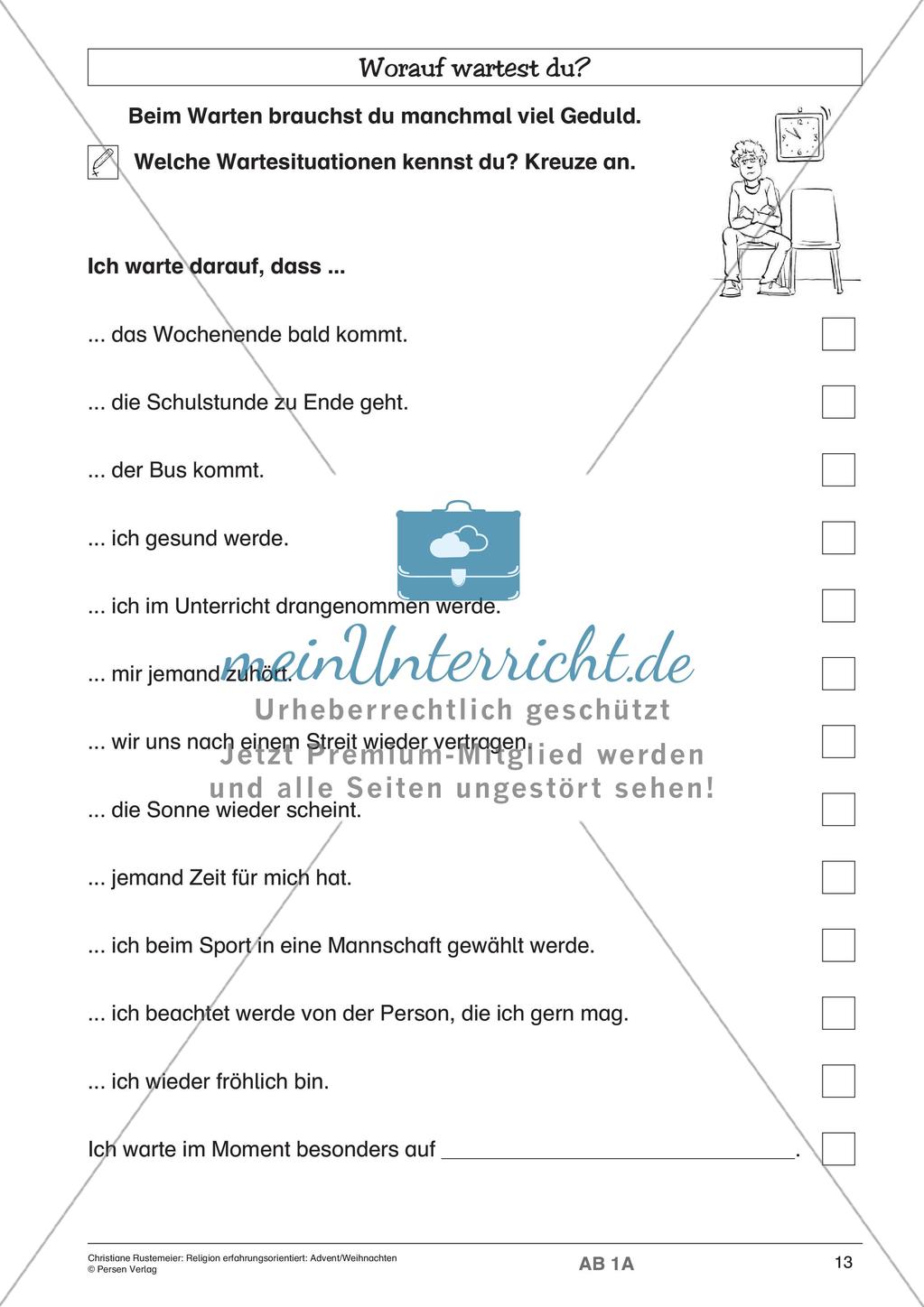 Religion erfahrungsorientiert: Advent/Weihnachten Preview 15