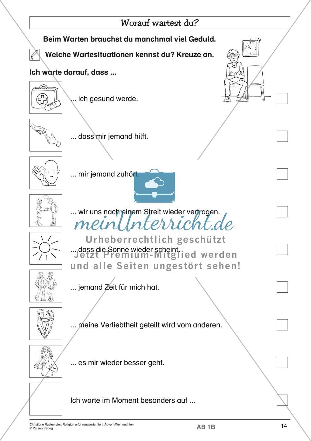 Religion erfahrungsorientiert: Advent/Weihnachten Preview 16