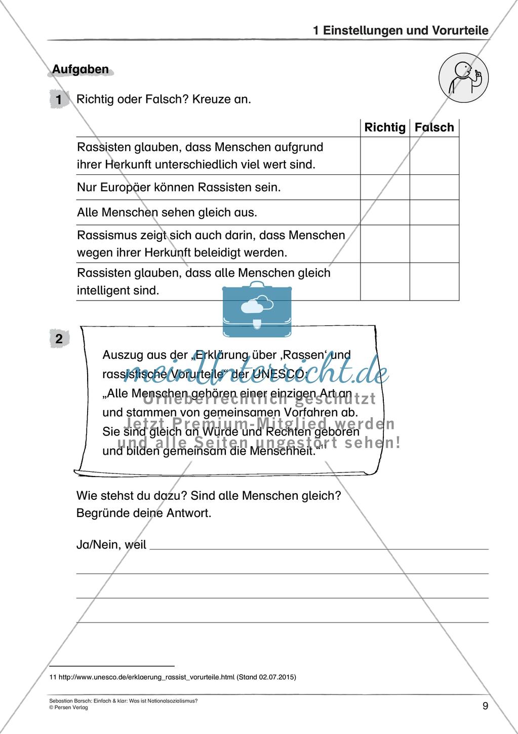 Nationalsozialismus: Entstehung und Ideologie Preview 11