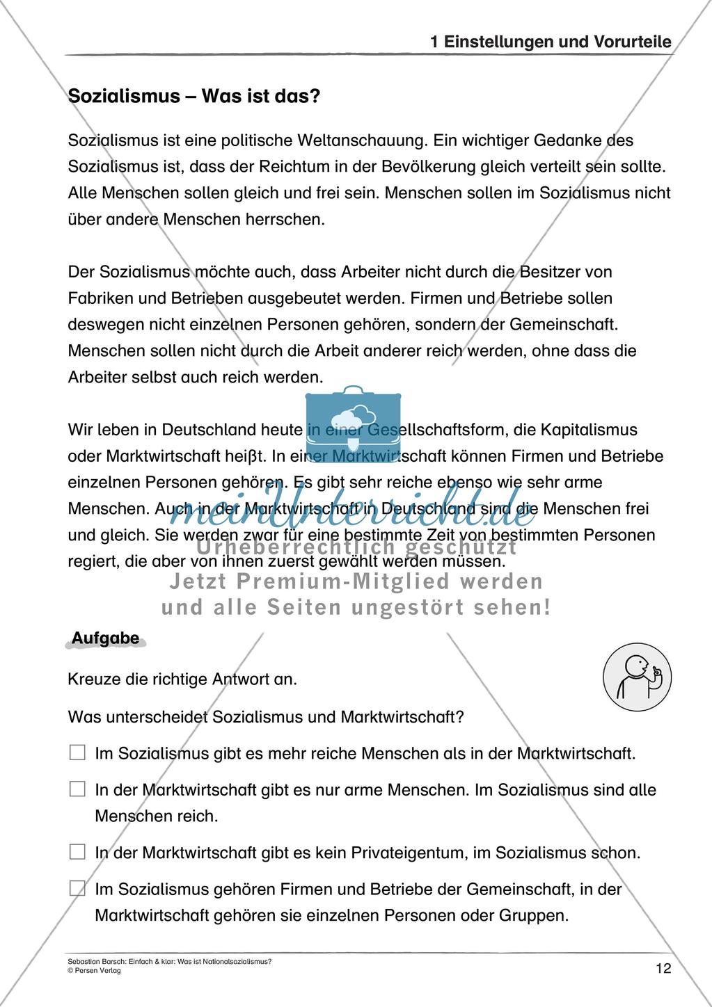 Nationalsozialismus: Entstehung und Ideologie Preview 14