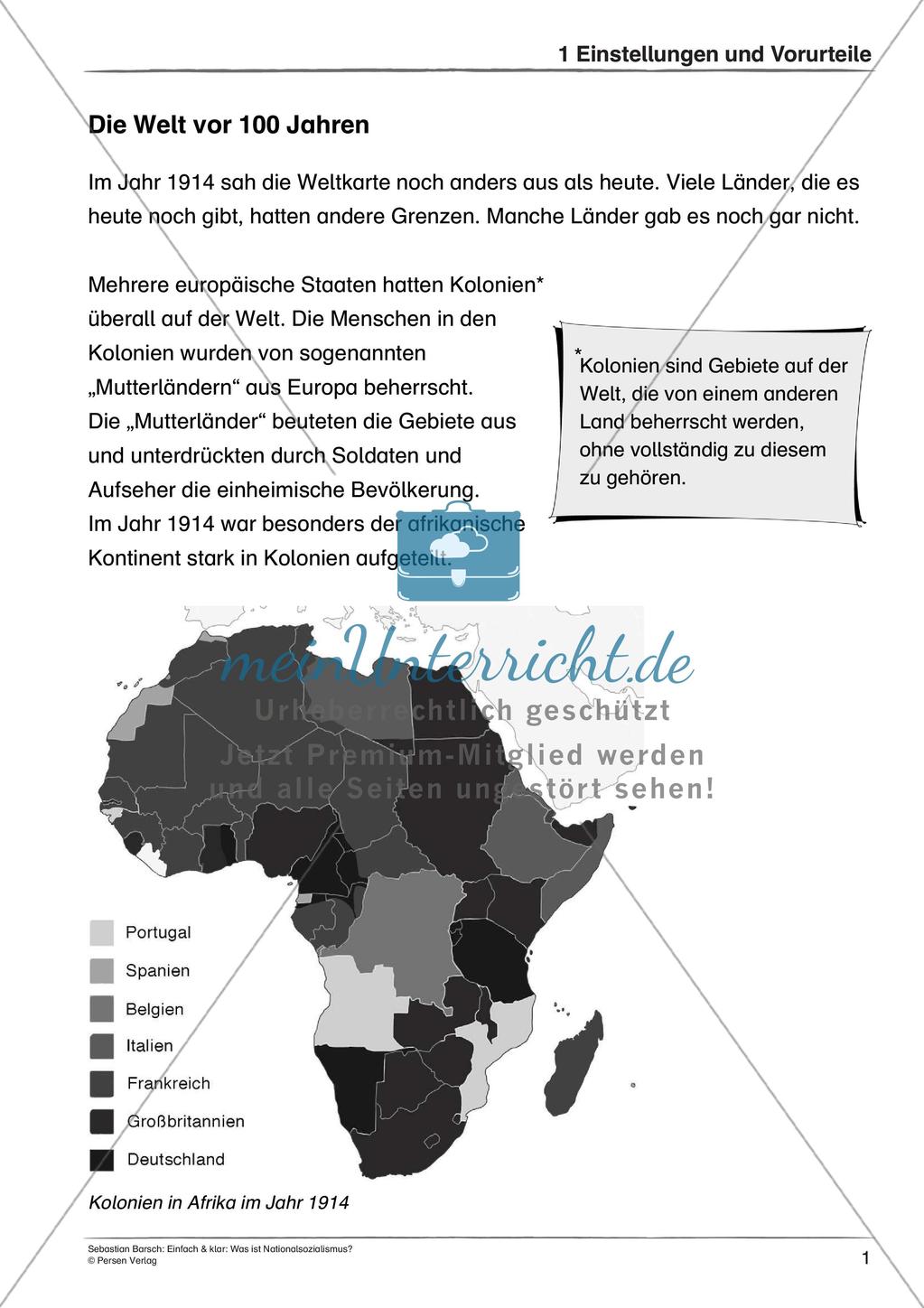 Nationalsozialismus: Entstehung und Ideologie Preview 3