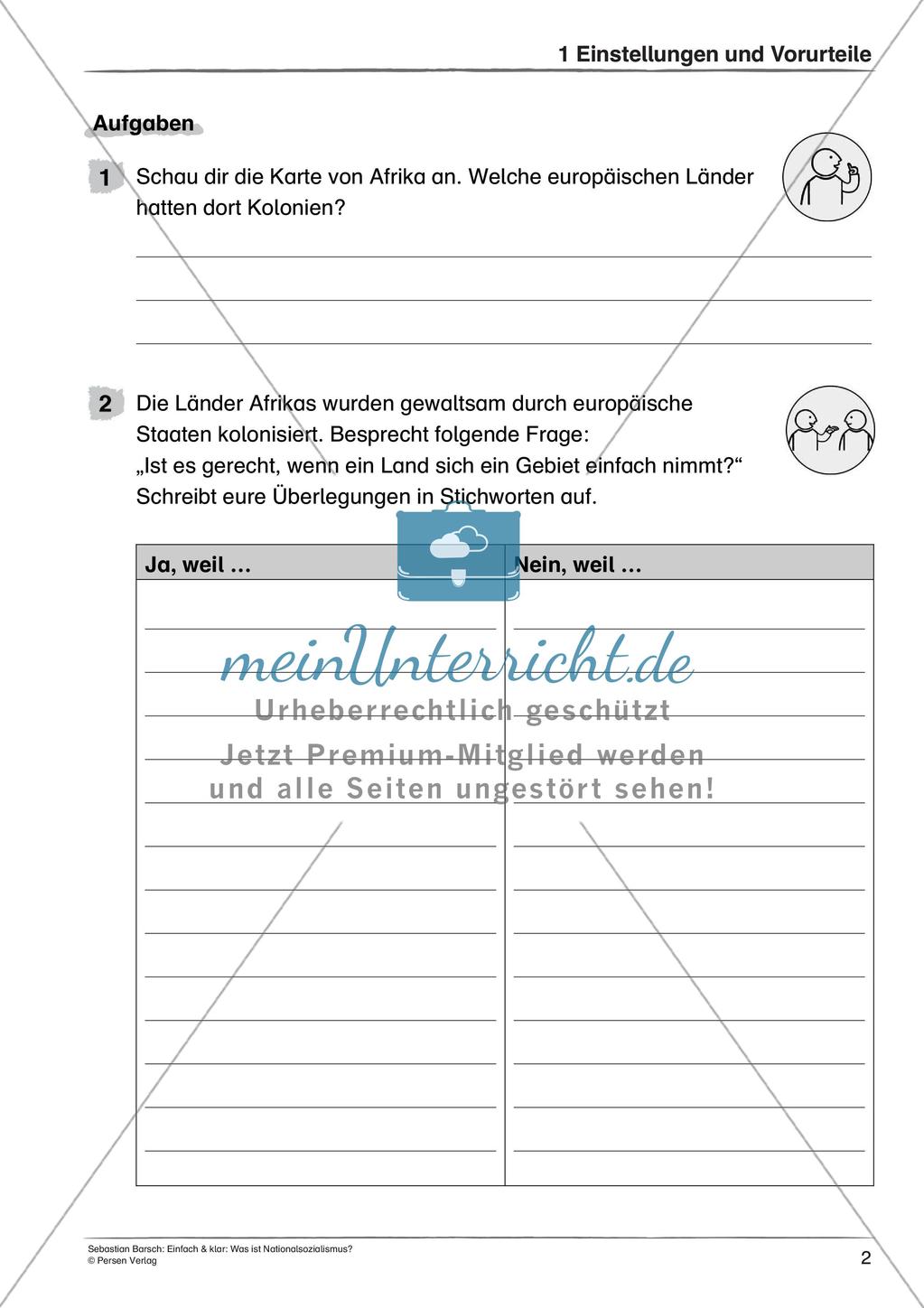Nationalsozialismus: Entstehung und Ideologie Preview 4