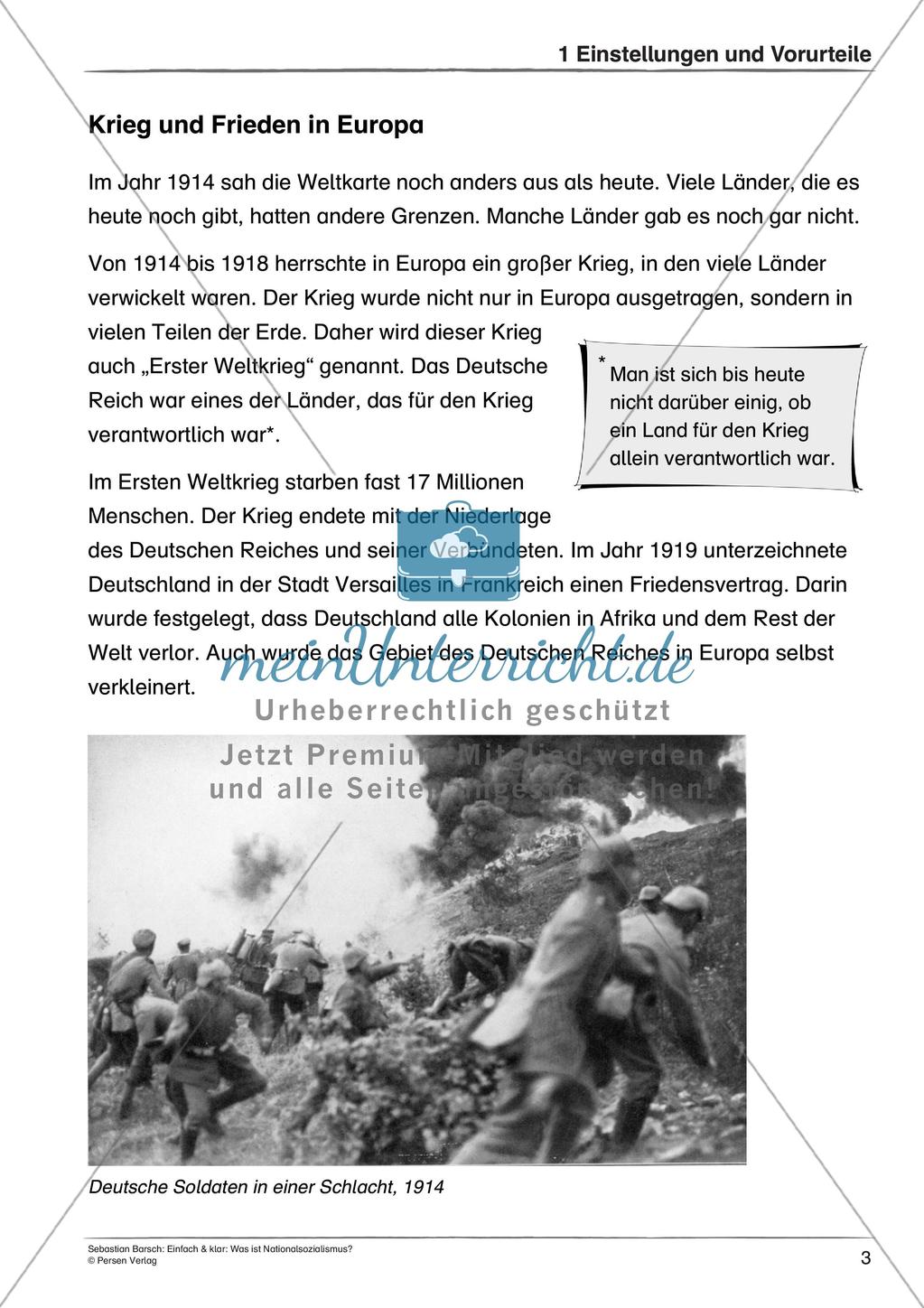 Nationalsozialismus: Entstehung und Ideologie Preview 5