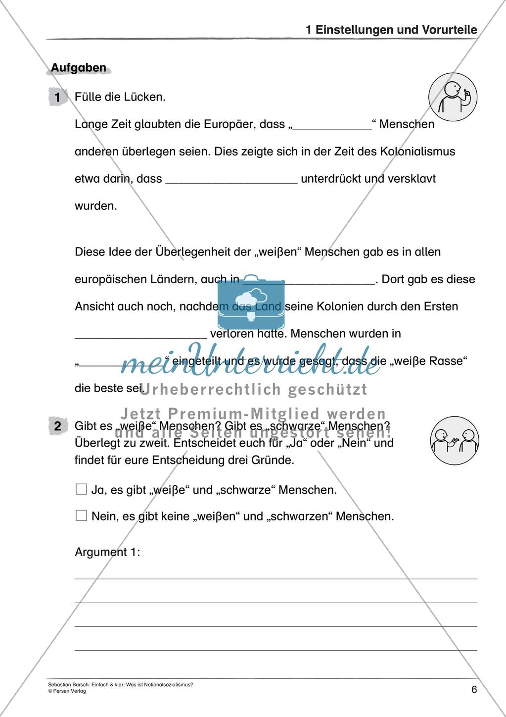 Nationalsozialismus: Entstehung und Ideologie Preview 8