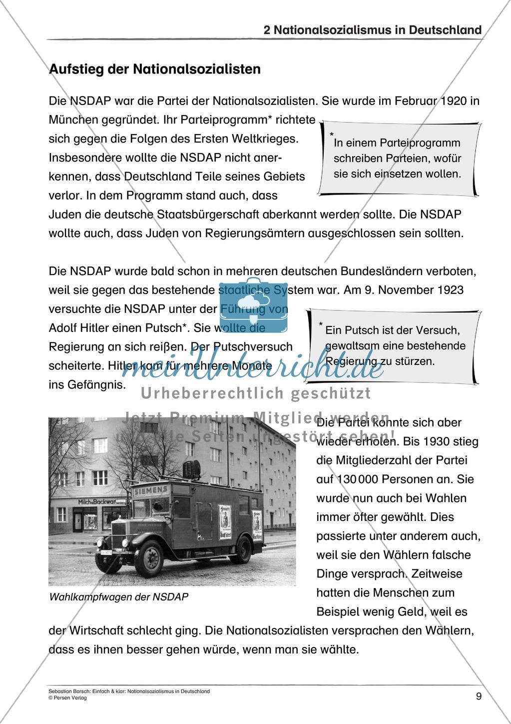 Nationalsozialismus: Leben im totalitären Staat und Antisemitismus Preview 11