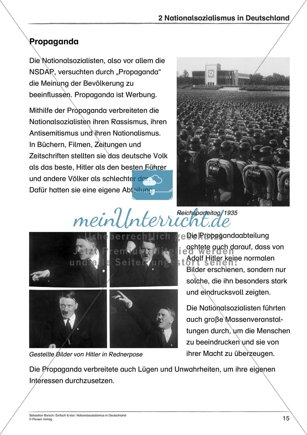 Nationalsozialismus: Leben im totalitären Staat und Antisemitismus Preview 17