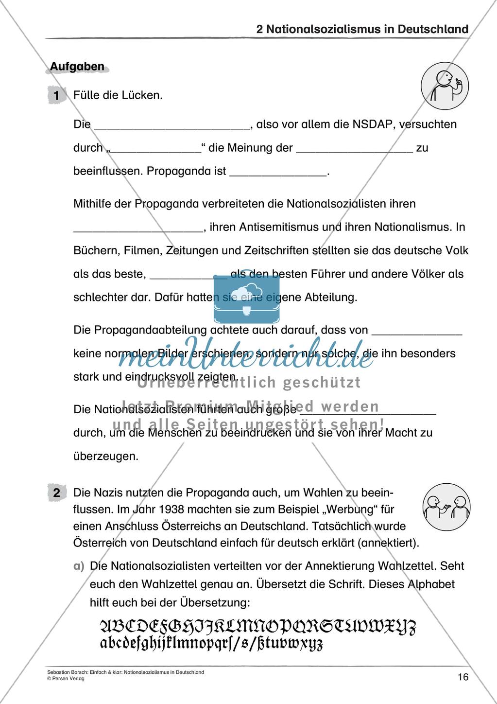 Nationalsozialismus: Leben im totalitären Staat und Antisemitismus Preview 18