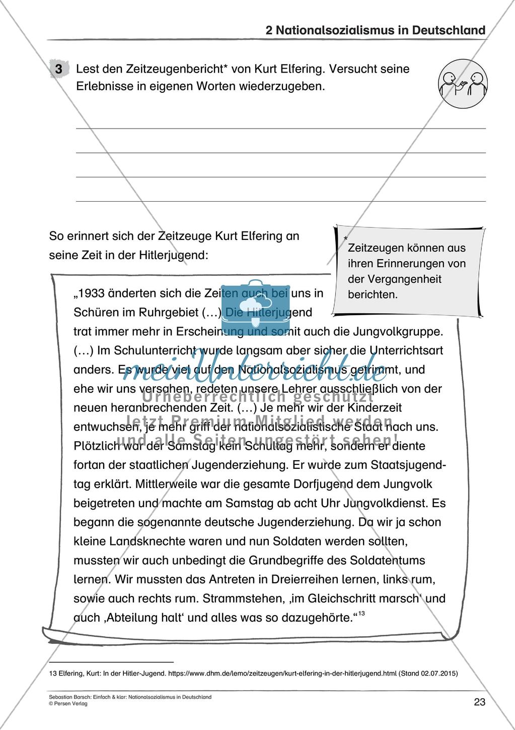 Nationalsozialismus: Leben im totalitären Staat und Antisemitismus Preview 25