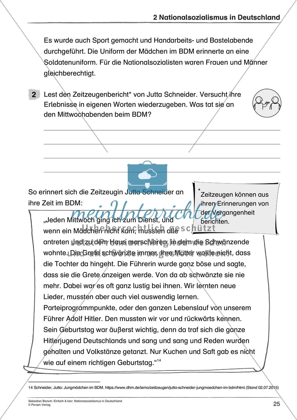 Nationalsozialismus: Leben im totalitären Staat und Antisemitismus Preview 27