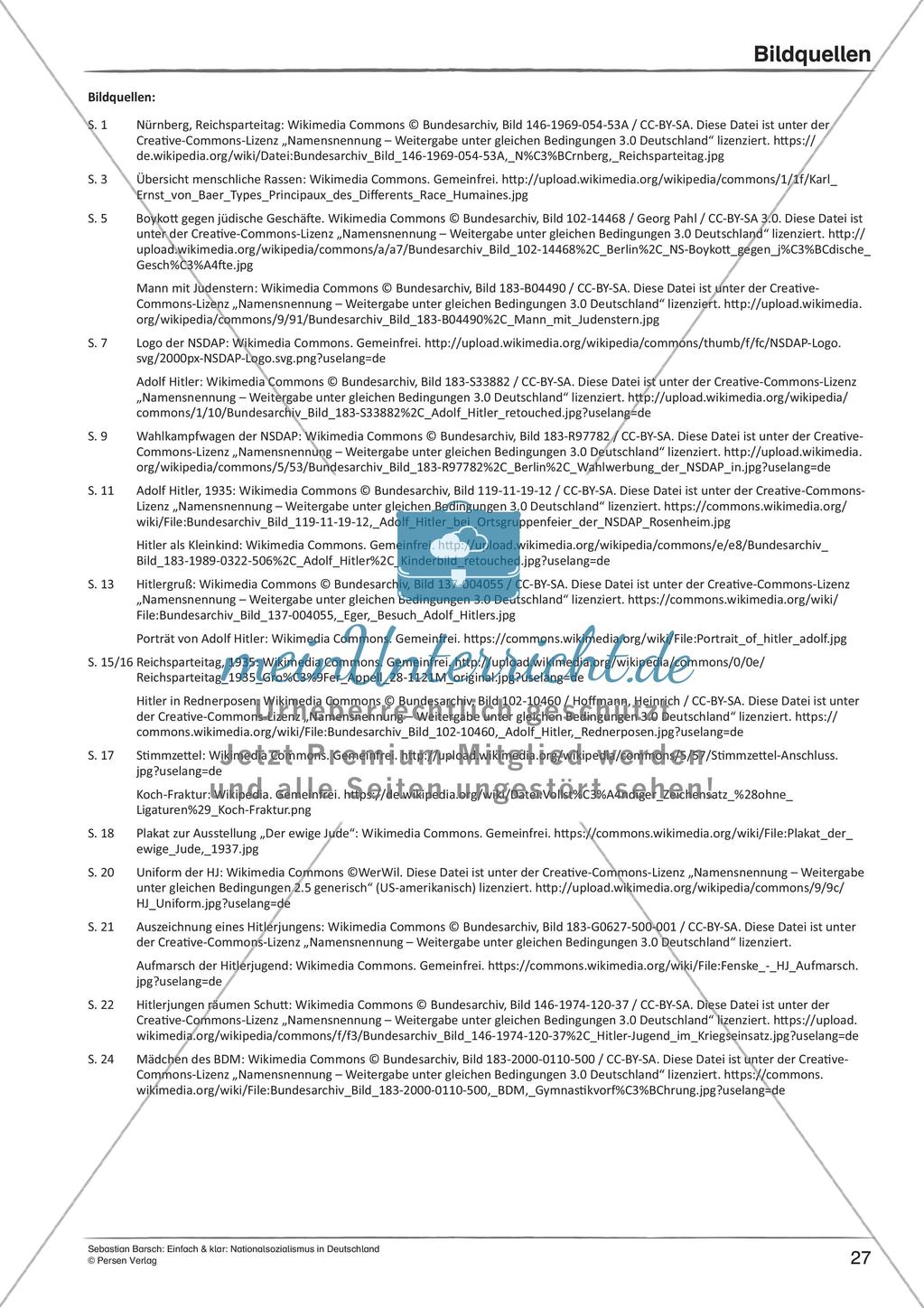 Nationalsozialismus: Leben im totalitären Staat und Antisemitismus Preview 29