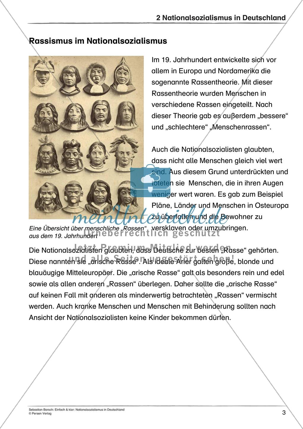 Nationalsozialismus: Leben im totalitären Staat und Antisemitismus Preview 5