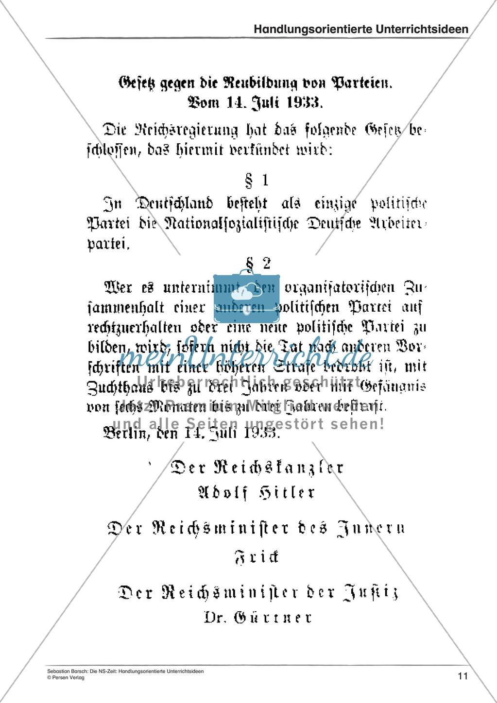 Die NS-Zeit: Quellenarbeit und Zeitzeugeninterviews Preview 13