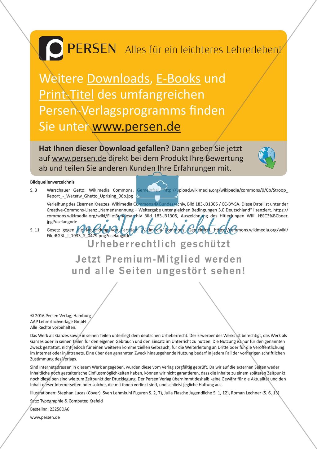 Die NS-Zeit: Quellenarbeit und Zeitzeugeninterviews Preview 16