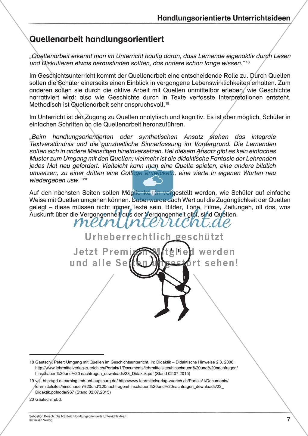 Die NS-Zeit: Quellenarbeit und Zeitzeugeninterviews Preview 9