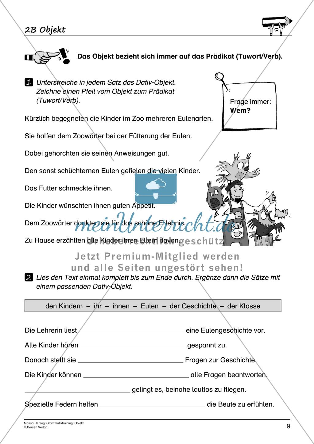 Grammatiktraining: Objekt Preview 11