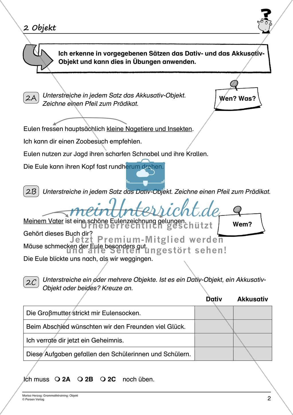 Grammatiktraining: Objekt Preview 4