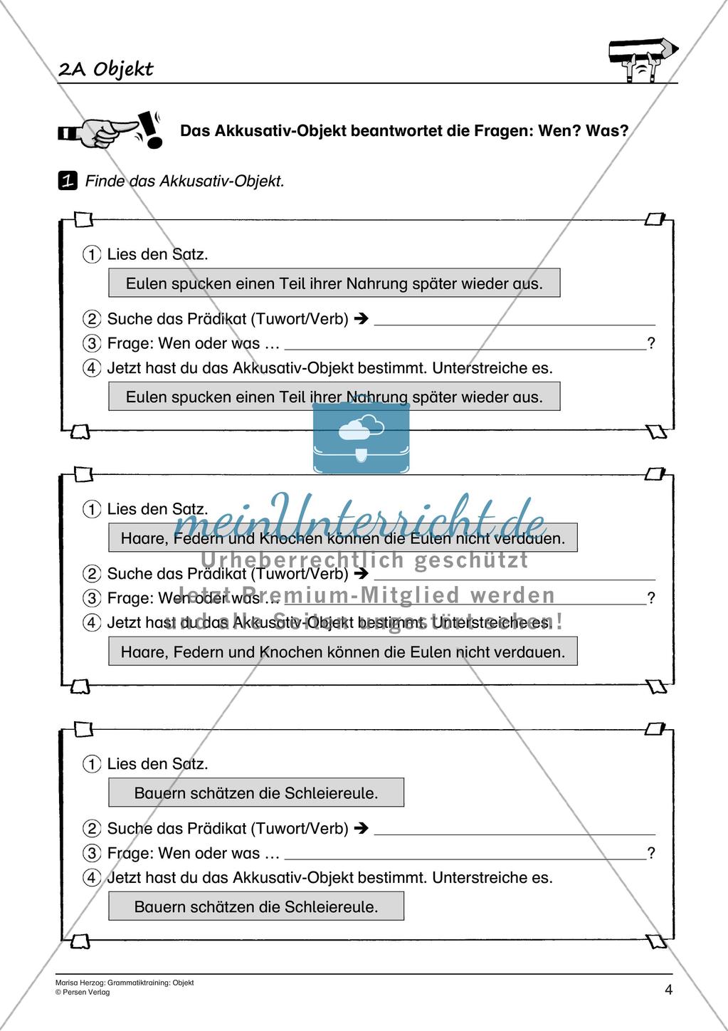 Grammatiktraining: Objekt Preview 6