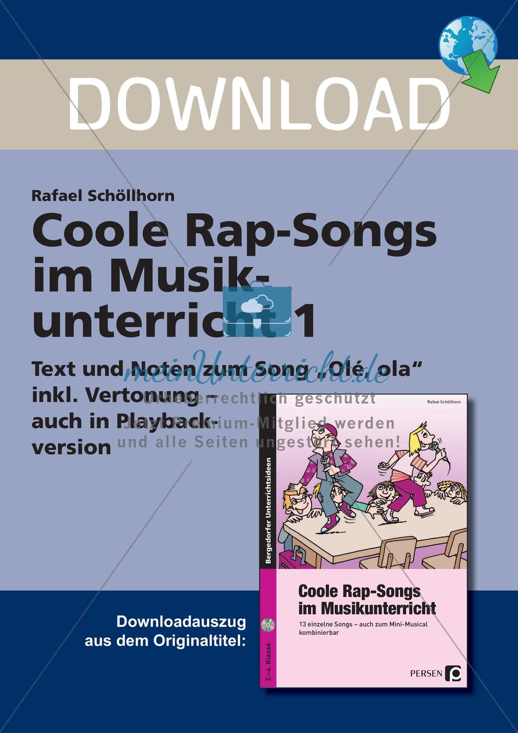Kindgerechte Rap-Songs: Olé, ola Preview 1