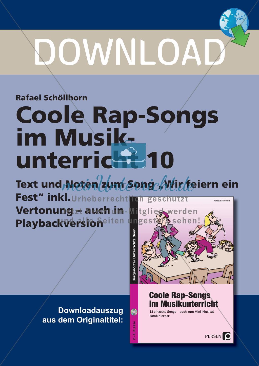 Kindgerechte Rap-Songs: Wir feiern ein Fest Preview 1