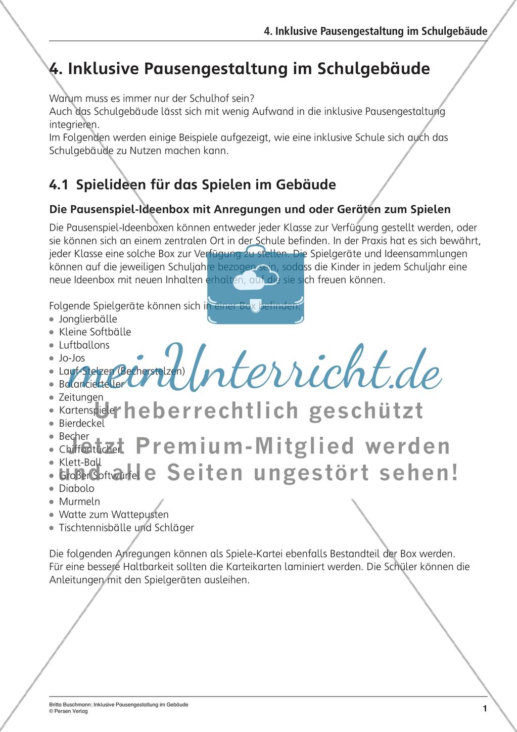 Inklusive Pausengestaltung im Gebäude Preview 3