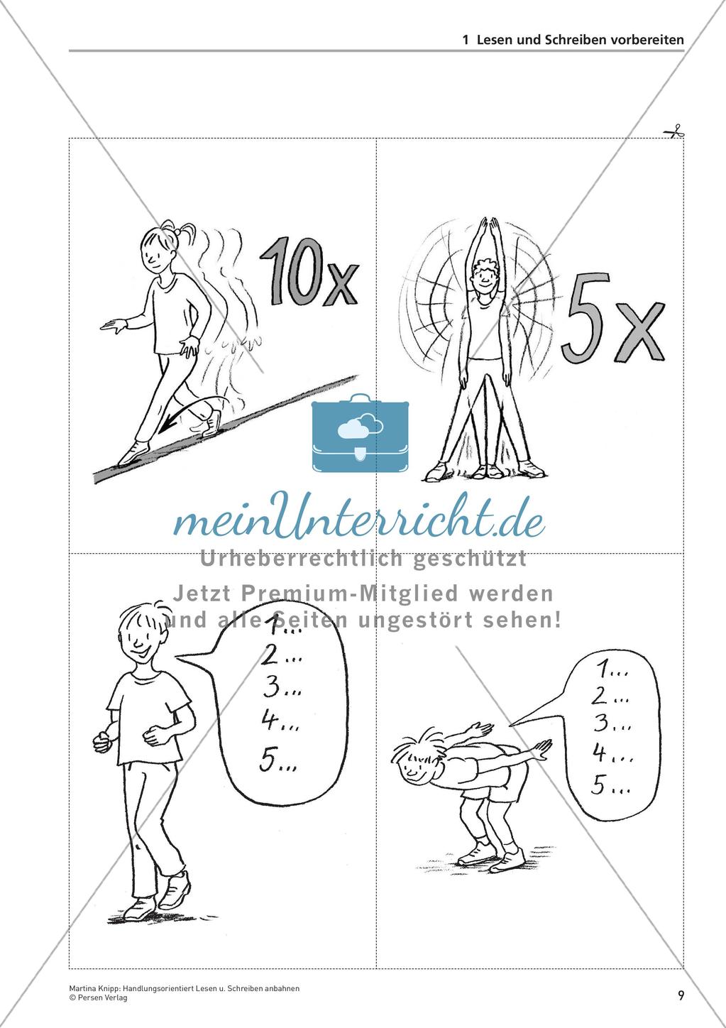 Handlungsorientiert Lesen und Schreiben anbahnen Preview 11