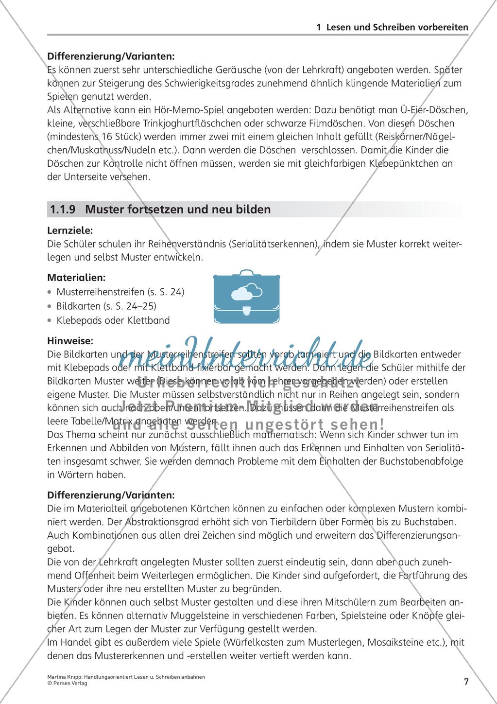 Handlungsorientiert Lesen und Schreiben anbahnen Preview 9