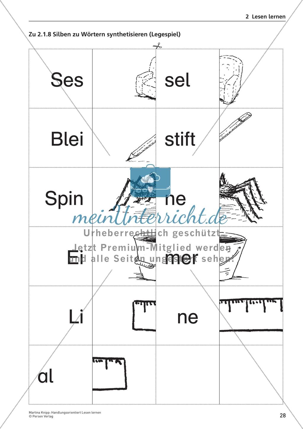 Handlungsorientiert Lesen lernen Preview 30